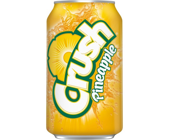 Crush Pineapple Soda - 12pk/12 fl oz Cans