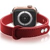 Worryfree Gadgets Leather Thin Bands for Apple Watch 38mm 40mm 41mm iWatch Series 8 7 6 SE 5 4 3 2 1 - Assorted Colors - 2 of 4