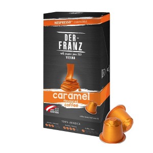 Der Franz Caramel Naturally Flavored Nespresso Coffee Capules 10ct - 1 of 4