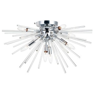 Maxim Lighting Polaris 8 - Light Semi-Flush Mount in  Polished Chrome - 1 of 4