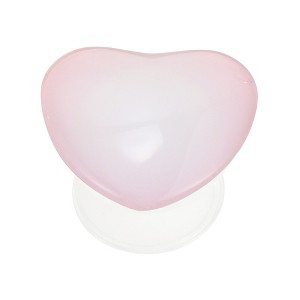 Unique Bargains Heart Adhesive Phone Grip Pink White 1 Pc - 1 of 4