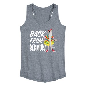 Women's - Disney - Straight Outta Bermuda Graphic Racerback Tank - 1 of 4