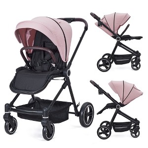 Baby Stroller for Toddler,Foldable Aluminum Alloy Pushchair with Adjustable Backrest - 1 of 4