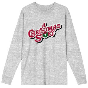 A Christmas Story Ralphie Pink Bunny Pajamas Men's Black Sweatshirt- - 1 of 1