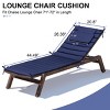 Crestlive Products Outdoor Portable Egg Rolls Chaise Lounge Cushion - 2 of 4