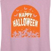 Women's - Disney - Happy Halloween Tombstone Graphic Racerback Tank - 2 of 4