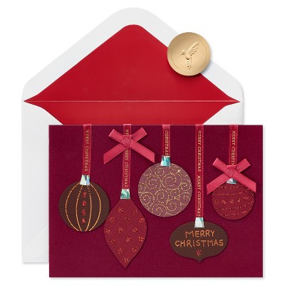 Hanging Ornaments Christmas Card - PAPYRUS