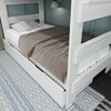 Max & Lily Solid Wood Modern Farmhouse Farmhouse Twin/Twin Bunk Bed with Storage Drawers - 3 of 4