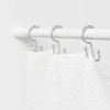Tension Rod Stall White - Room Essentials™ - image 3 of 4