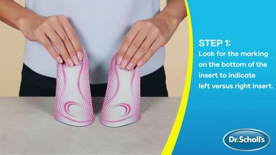 Dr. Scholl's Comfort Tri-comfort Insoles For Women - Size (6-10) : Target