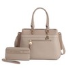MKF Collection Gardenia Vegan Leather Women’s Tote Bag & Wallet by Mia K - 2 of 4