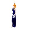 De Carlini Italian Ornaments 7.0 Inch Donna In Blue Ballgown Christmas Tree Ornament , Chic Fashion Dame (1PC) - 3 of 3