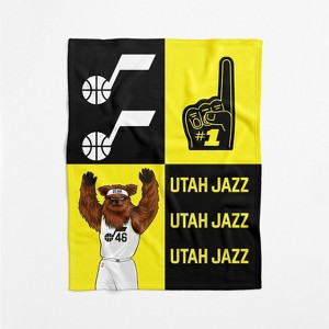 NBA Domino Swaddle Blanket - 1 of 4