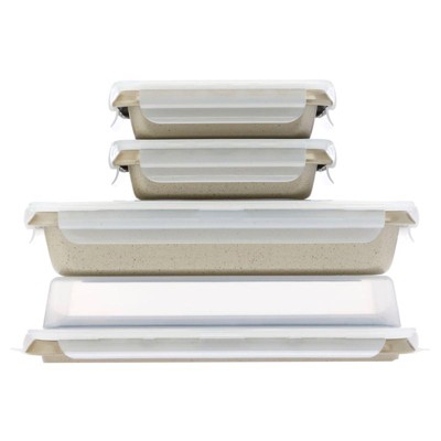 Curtis Stone 8-piece Dura-Bake and Bake, Roast and Store Set Refurbished