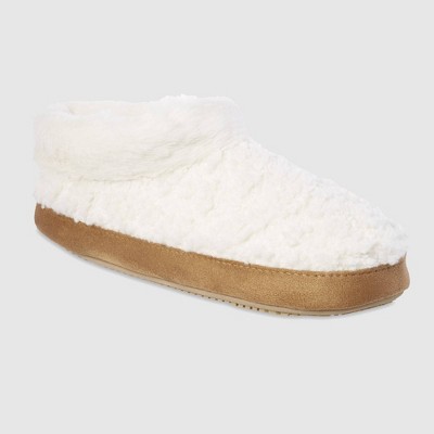 Isotoner faux outlet fur boot slippers