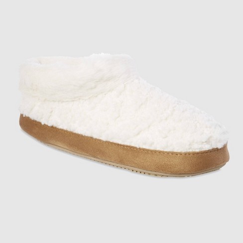 White 2025 isotoner slippers