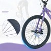 Infurnic Bicycles, Kids Bike with Double Disc Brakes, Children's Bicycle for Boys Girls Age 12+ Years, Purple, 68.8"*26.77"*47.6" - 3 of 4