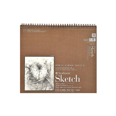 Strathmore 400 Series 14" x 17" Spiral Bound Sketch Pad 100 Sheets/Pad (60370)