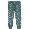 Gerber Toddler Girls Snug Fitting Pajama Set, Holiday Bunny, 5T - 2 of 4