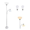 Simple Designs 71.5" Traditional Floor Lamp with Adjustable Light - 4 of 4