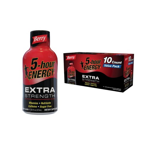 5 Hour Energy Extra Strength Shot - Berry - 10pk - image 1 of 4
