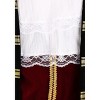 HalloweenCostumes.com Large  Men  Adult Deluxe Captain Hook Costume Mens, Maroon Fancy Pirate Neverland Halloween Outfit, Black/Red/White - 4 of 4