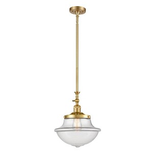 Oxford - 1 Light Mini Pendant In Traditional Style-15 Inches Tall and 11.75 Inches Wide - 1 of 1