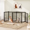 Okak 47.2/63IN Dog Crate with Top and Front Doors, Large Dog Cage with Strong Metal Wire, Dog Kennel for Indoor Small or Medium Dogs - 2 of 4