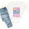 Simply Sage Market Smile More Worry Less Sunshine Short Sleeve Tee - 3 of 4