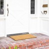 Juvale Plain Coco Coir Door Mat - 17" x 30" Bare Natural Doormat for Outdoor Entrance, Suitable for Inside and Outside Use - 2 of 4