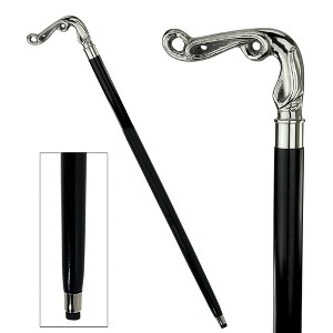 Design Toscano Empress Collection: Art Nouveau Swag Solid Hardwood Walking Stick - 1 of 4