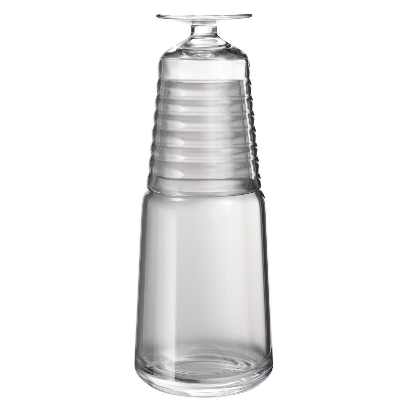 American Atelier Bedside 32 oz Water Carafe with Footed Glass/Lid, 1 of 9