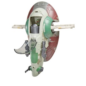 STAR WARS Mission Fleet Starship Skirmish, 2.5 Inch Boba Fett Action Figure and Starship Vehicle - 1 of 4