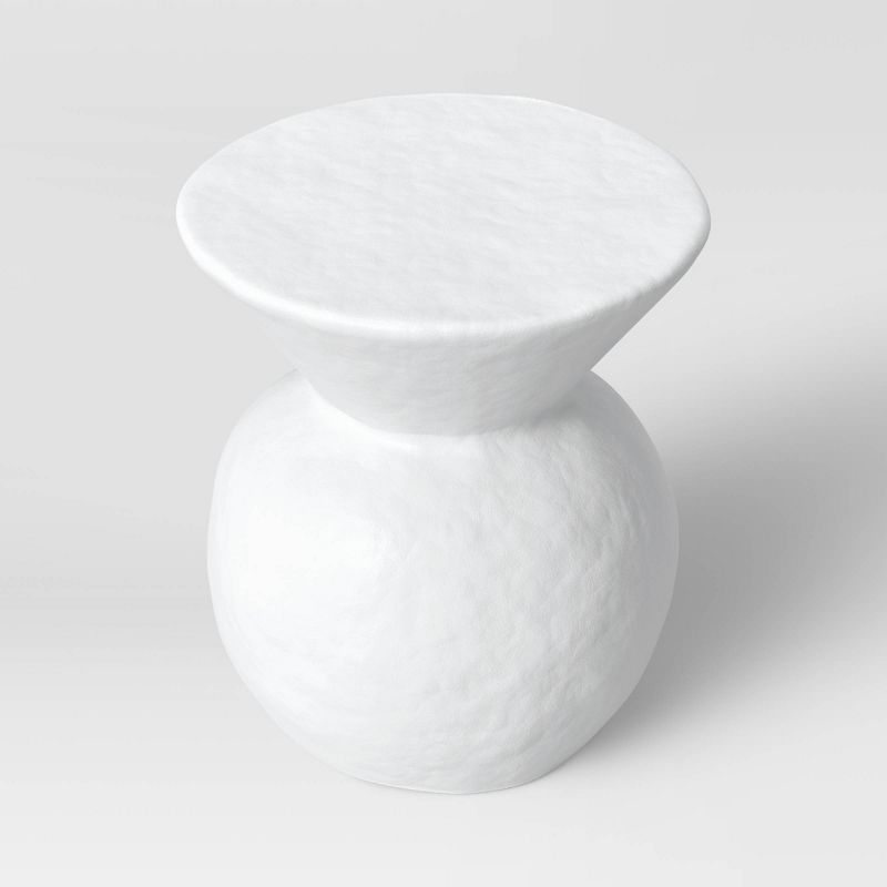 Severna Ceramic Accent Table White - Threshold&#8482;, 4 of 10