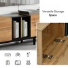 Bella Depot 76.8" Modern TV Stand for 80" TV with 3 Doors - 4 of 4
