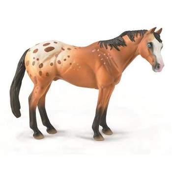 Breyer Animal Creations Breyer CollectA 1:18 Scale Model Horse | Appaloosa Stallion