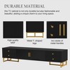 Kumasinova 70.9" Modern Stylish TV Stand with 2 Doors&4 Drawers for TV up to 65",Versatile Entertainment Center with MDF Frame&Metal Legs - 4 of 4