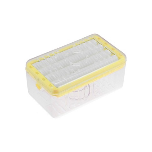 FeiraDeVaidade Soap Dish With Drain Soap Tray Container Box Case