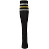 Memoi Women's Mod Stripe Knee High Glitter Tube Socks - 2 of 3