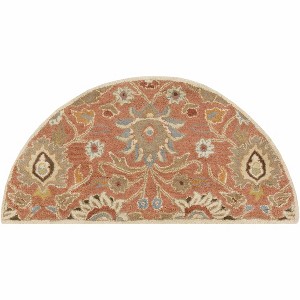 Hauteloom Conesus Burnt Orange 1112 Wool Area Rug - 1 of 4