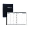 2024-2025 House of Doolittle 8.5" x 11" Academic Weekly Appointment Book Leatherette Cover Black - 2 of 4