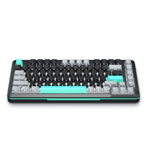 S82 Mechanical Keyboard, Hot Swappable Silver Axis Computer Peripherals Gaming Gaming Wired Keyboard (Black) - 1 of 1