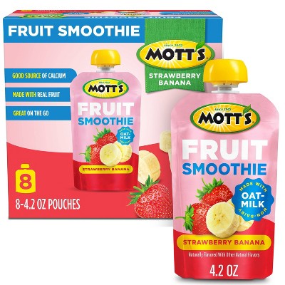 Mott's Fruit Smoothie Strawberry Banana - 33.6oz