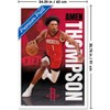 Trends International NBA Houston Rockets - Amen Thompson 25 Framed Wall Poster Prints - 3 of 4