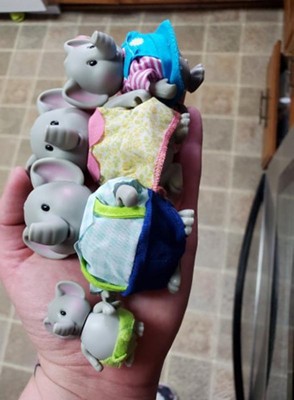 Li'l Woodzeez Miniature Animal Figurine Set – The Oliphant Elephant ...