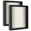 Americanflat Shadow Box Frame with shatter-resistant glass - Available in a variety of sizes and styles - 2 of 4