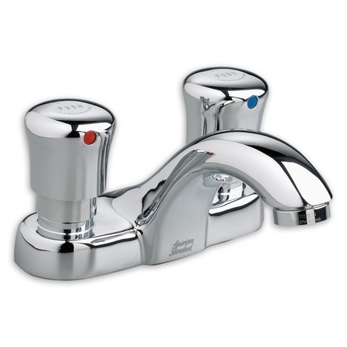 American Standard 1340 227 Pillar Tap Centerset Metering Faucet