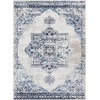 Luxe Weavers Magnolia Collection Modern Geometric Indoor Area Rug - 2 of 4