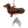 Kurt Adler Noble Gems Glass Ornament for Christmas Tree, Dachshund - 3 of 3