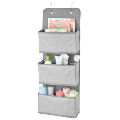 Movsou Over The Door Pocket Organizer Fabric Hanging Closet Clear